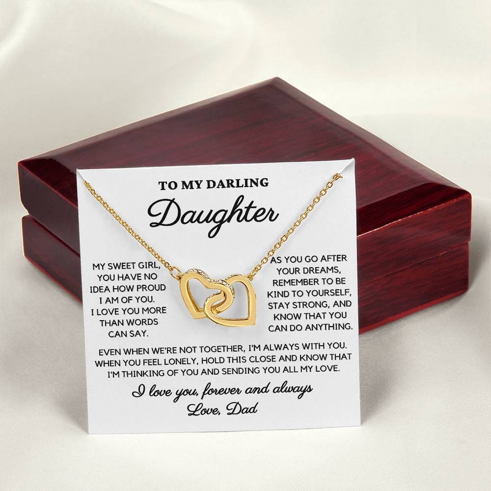 To My Darling Daughter, Love Dad - "I Love You More Than Words Can Say" - TLG806