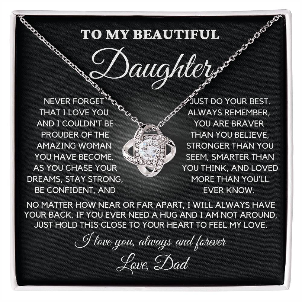 To My Beautiful Daughter, Love Dad – “You are braver, stronger, smarter…” – TLG801