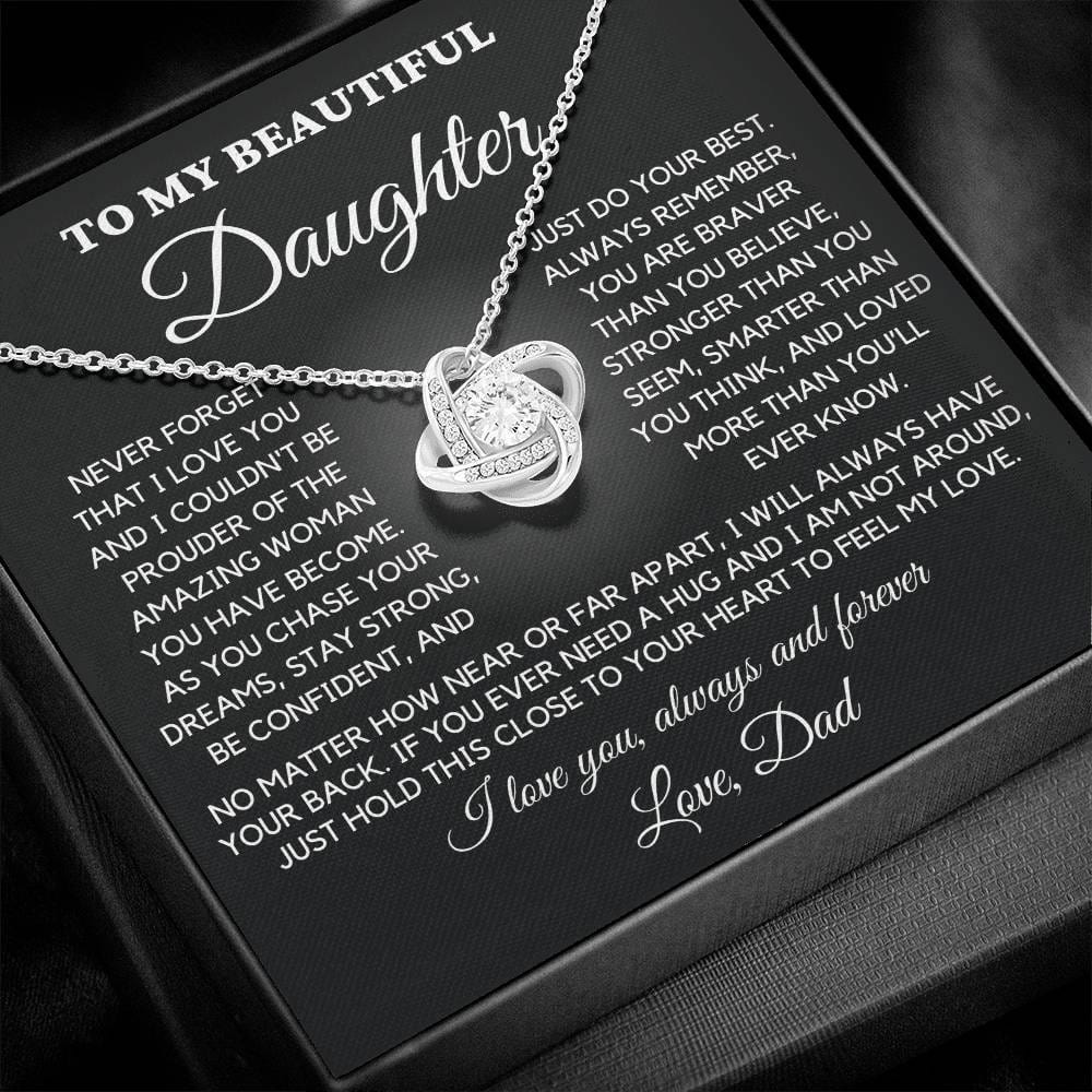 To My Beautiful Daughter, Love Dad – “You are braver, stronger, smarter…” – TLG801