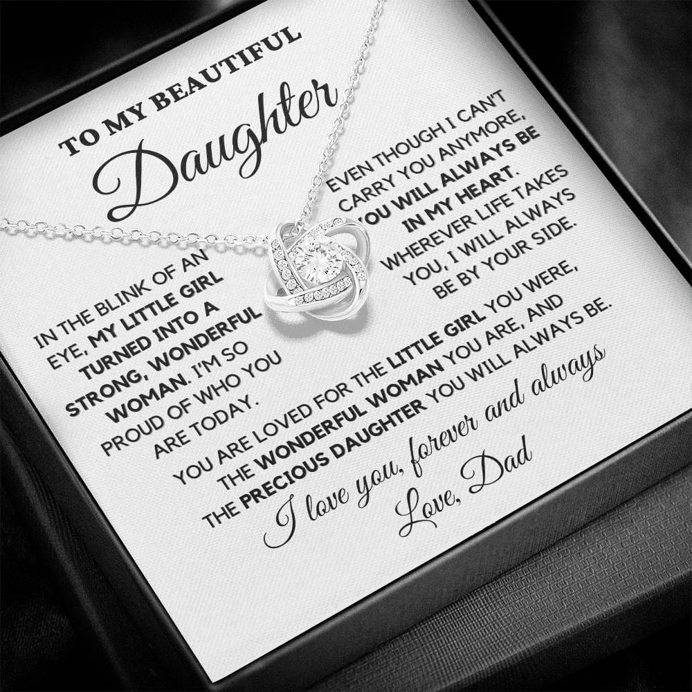 To My Beautiful Daughter, Love Dad – “You will always be in my heart” – TLG804