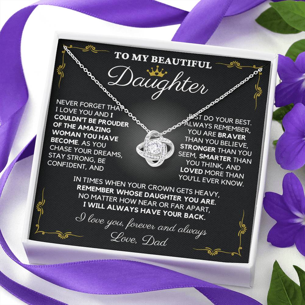 To My Beautiful Daughter, Love Dad – “Remember whose daughter you are” - TLG808