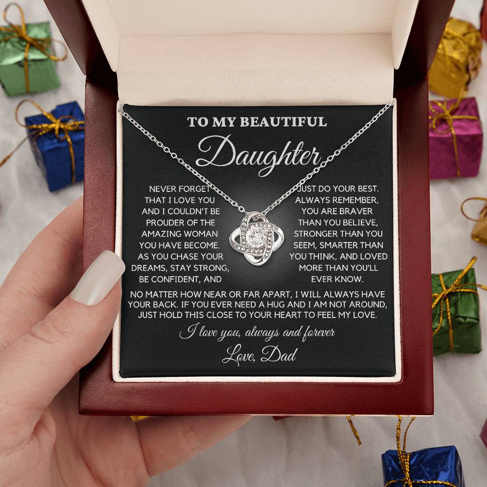 To My Beautiful Daughter, Love Dad – “You are braver, stronger, smarter…” – TLG801